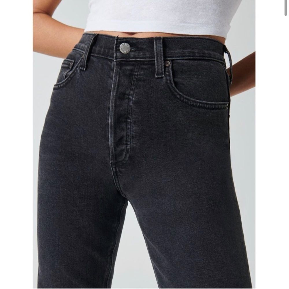 Aritzia Denim Forum Arlo High Rise Straight Leg Jeans 24 - Picture 4 of 15